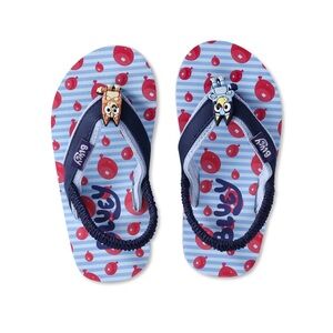 NWOT Bluey Toddler Boy Flip Flops with Heel Strap, Size 11/12